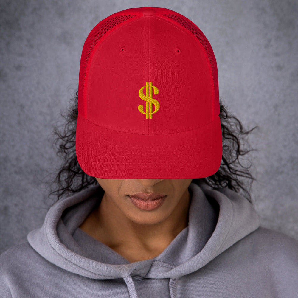 Money $ Trucker Hat