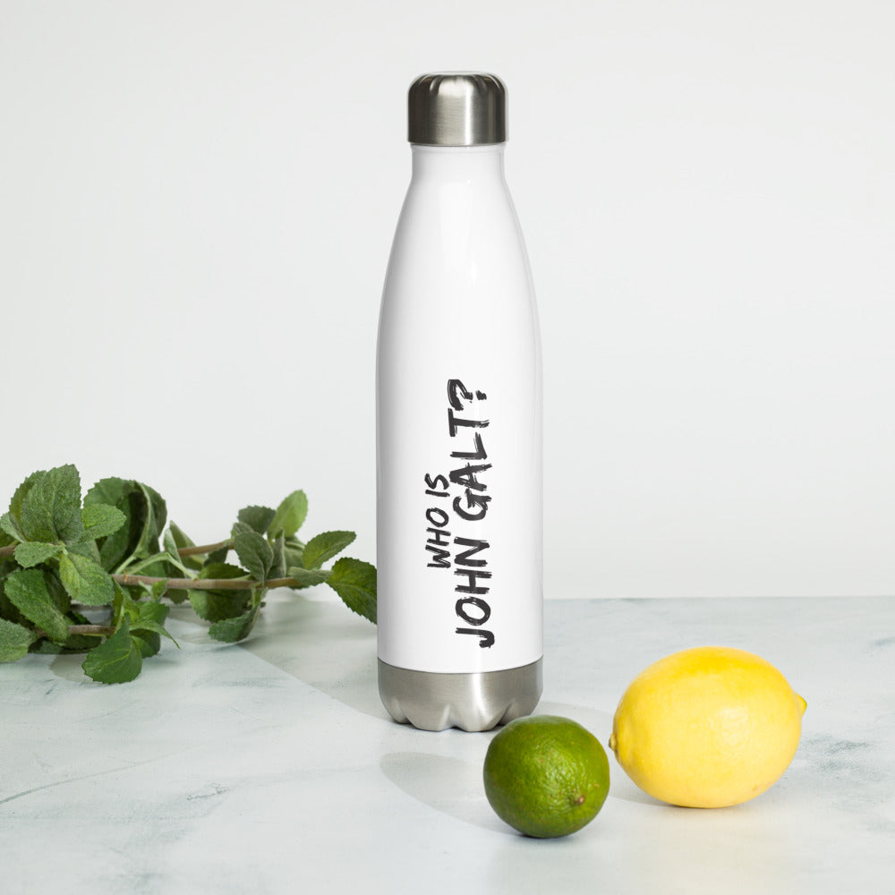 Who is John Galt Stainless Steel Water Bottle