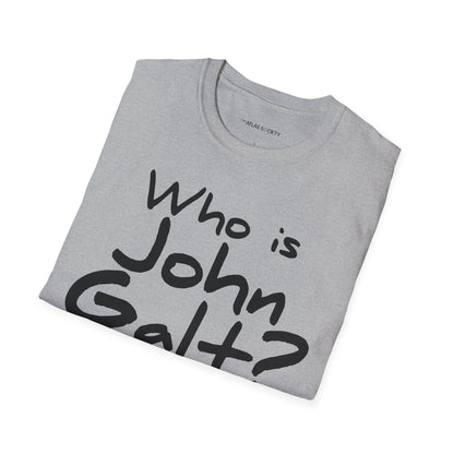 Who is John Galt? Unisex Softstyle T-Shirt