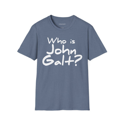 Who is John Galt? Unisex Softstyle T-Shirt