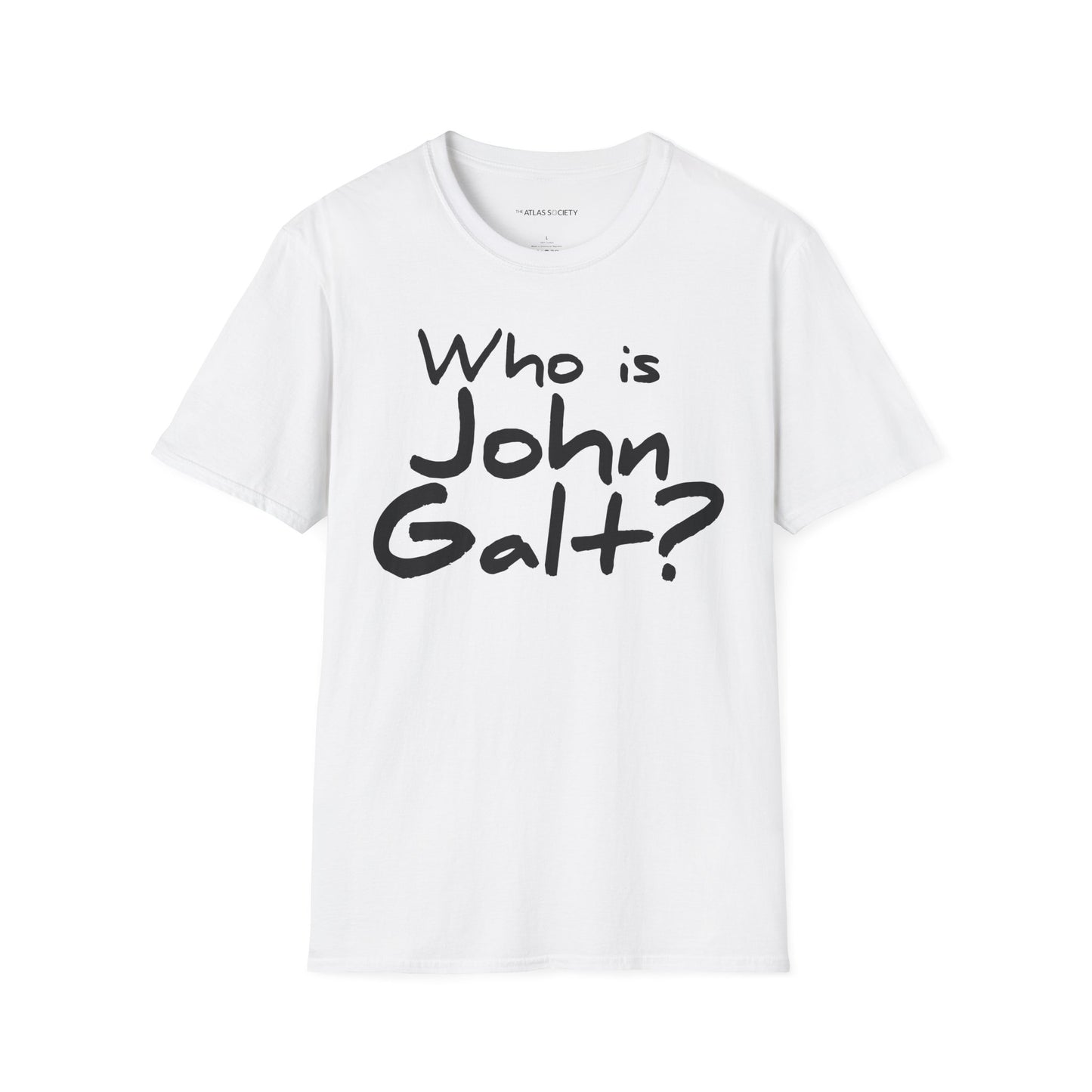 Who is John Galt? Unisex Softstyle T-Shirt