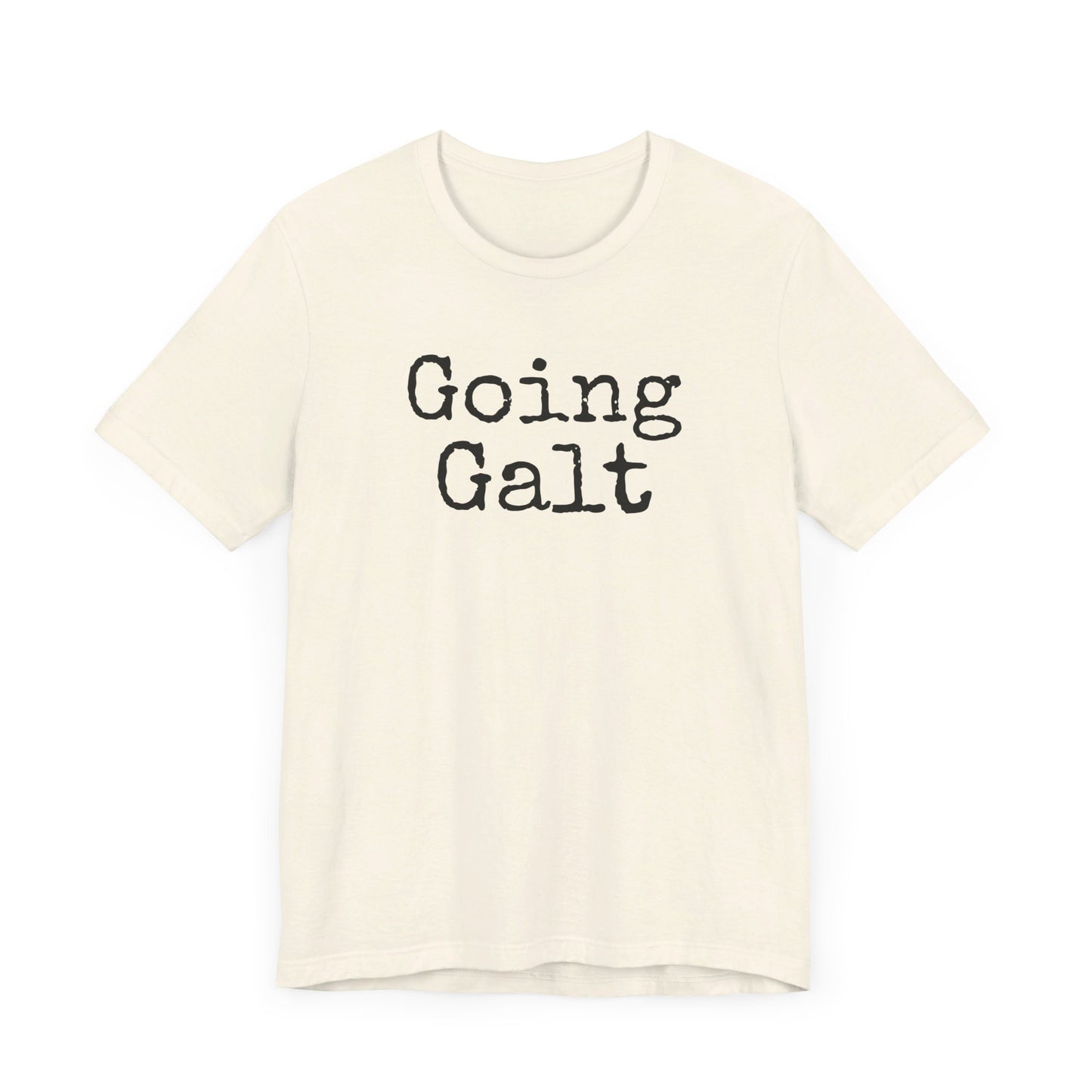 Going Galt - Short Sleeve T-Shirt, Light Colors