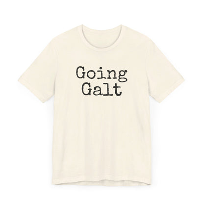 Going Galt - Short Sleeve T-Shirt, Light Colors