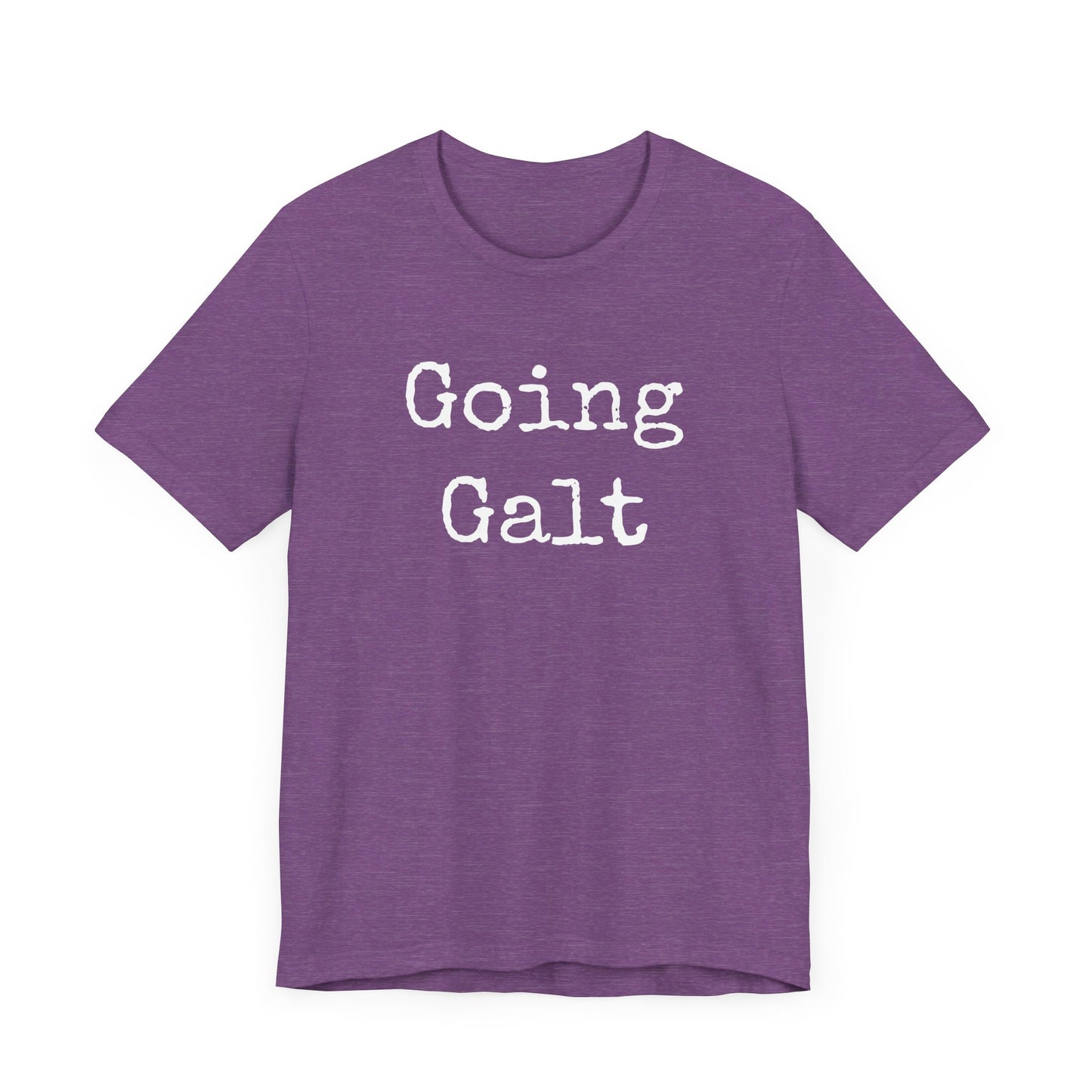 Going Galt - Short Sleeve T-Shirt, Dark Colors