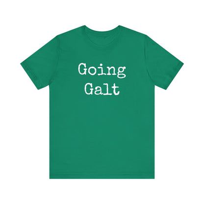 Going Galt - Short Sleeve T-Shirt, Dark Colors