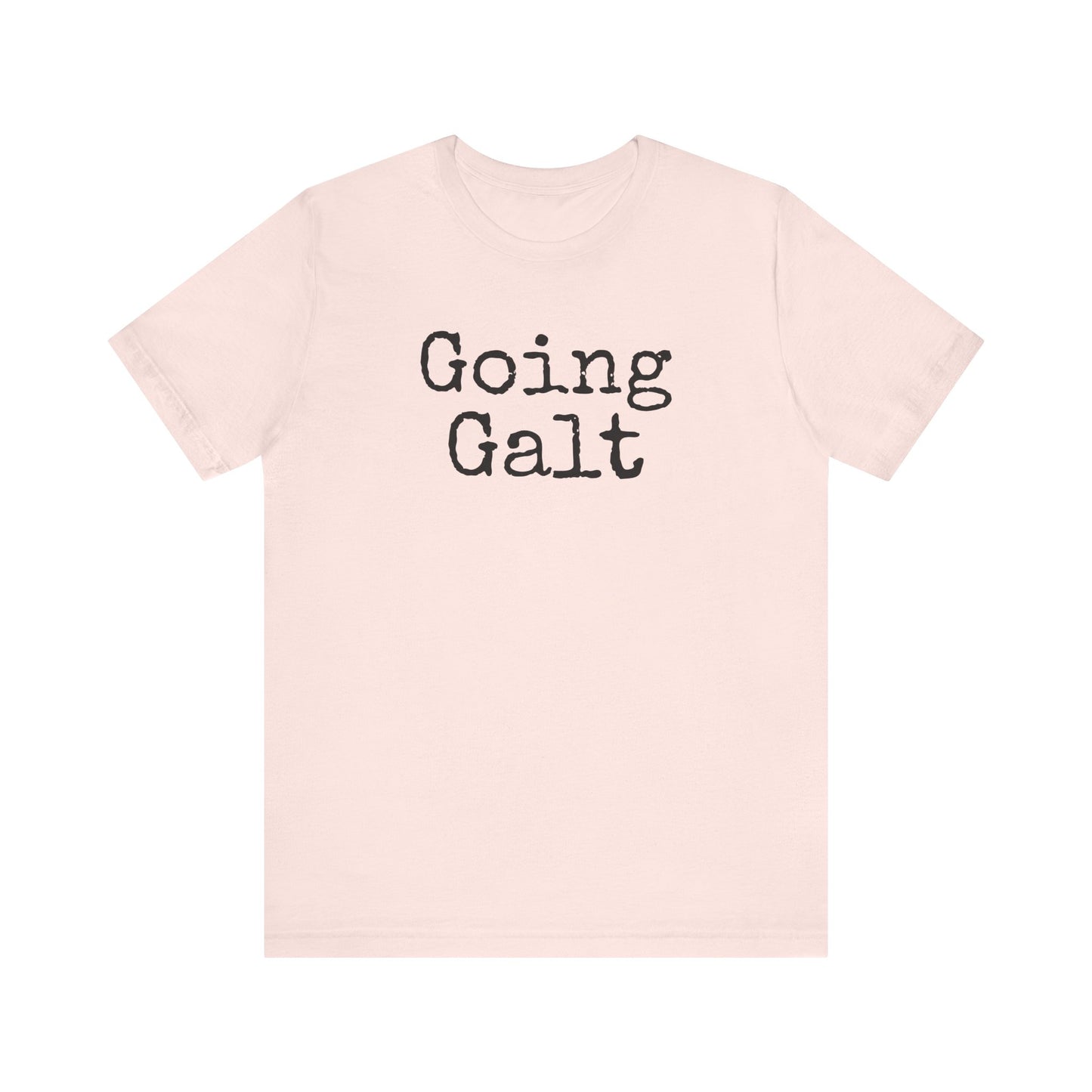 Going Galt - Short Sleeve T-Shirt, Light Colors