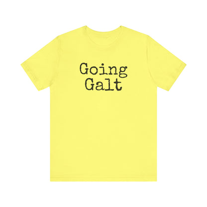 Going Galt - Short Sleeve T-Shirt, Light Colors