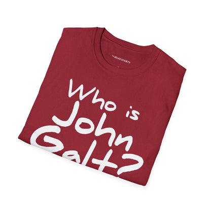 Who is John Galt? Unisex Softstyle T-Shirt