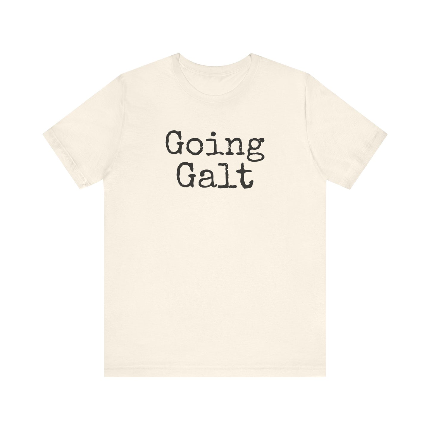 Going Galt - Short Sleeve T-Shirt, Light Colors