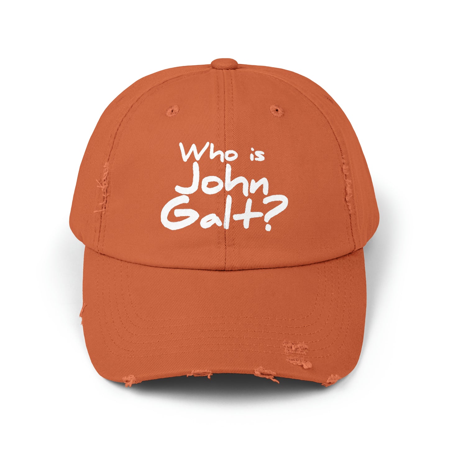 Who is John Galt? Distressed Hat