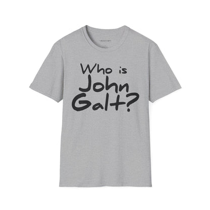 Who is John Galt? Unisex Softstyle T-Shirt