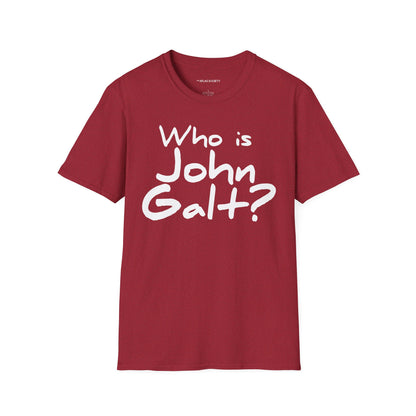 Who is John Galt? Unisex Softstyle T-Shirt