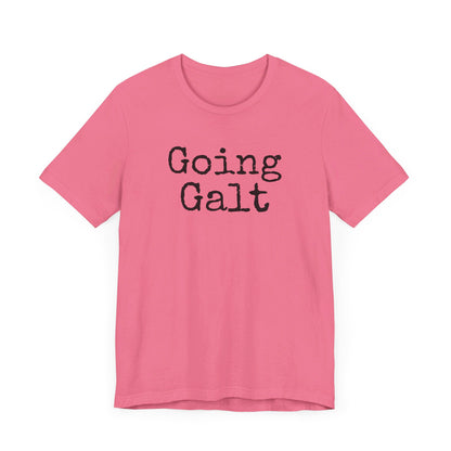 Going Galt - Short Sleeve T-Shirt, Light Colors