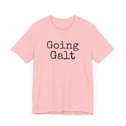 Going Galt - Short Sleeve T-Shirt, Light Colors