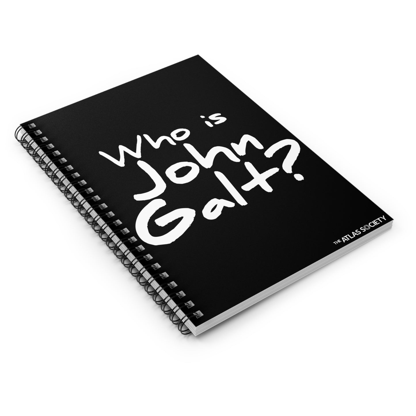 Who is John Galt? - Spiral Notebook