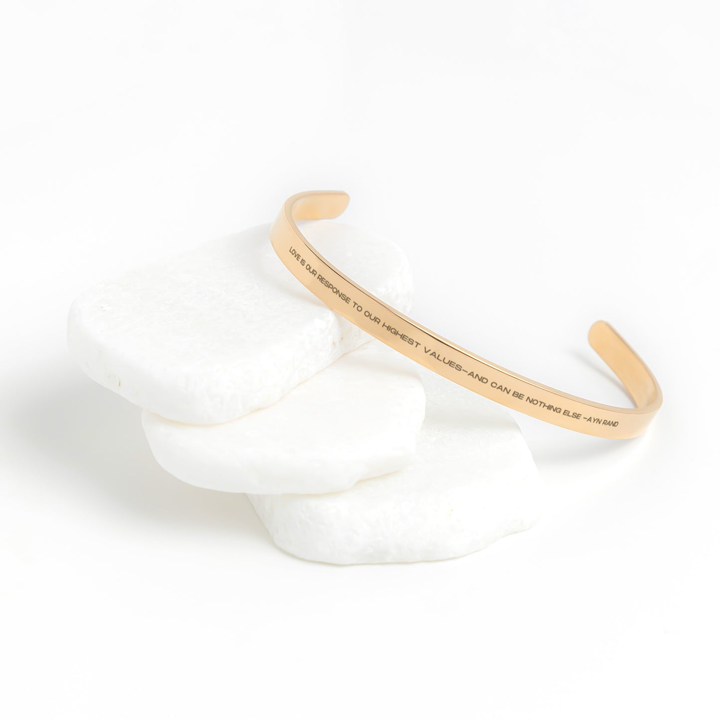 Love is Our Response Cuff Bracelet