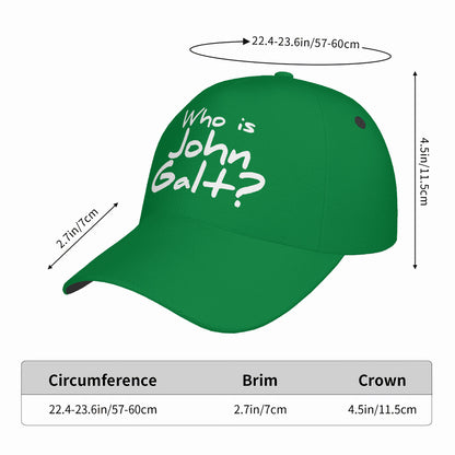 Who is John Galt? Hat-Green