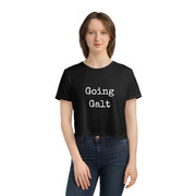 Going Galt - Women's Flowy Cropped Tee