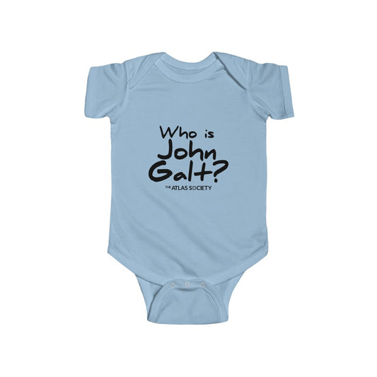 Who is John Galt? Infant Jersey Onesie