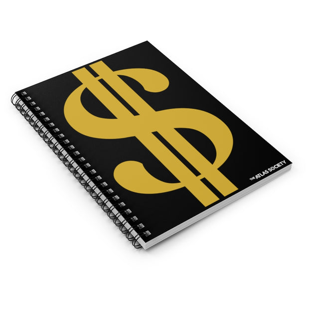 Money $ Spiral Notebook, Ruled