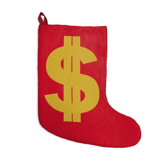 $ Christmas Stocking - Red