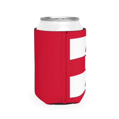 A is A Can Cooler Sleeve - Red/White