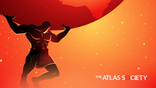 Atlas Statue Virtual Background
