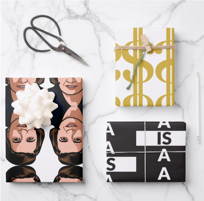 Ayn Rand-Inspired Wrapping Paper