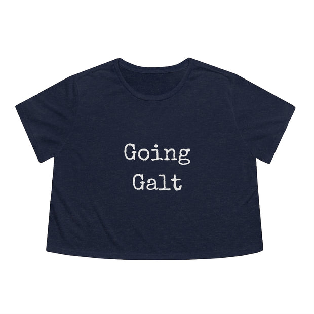 Going Galt - Women's Flowy Cropped Tee