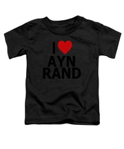 I Heart Ayn Rand - Toddler T-Shirt