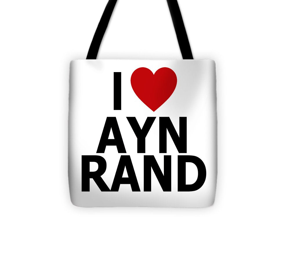 I Heart Ayn Rand - Tote Bag