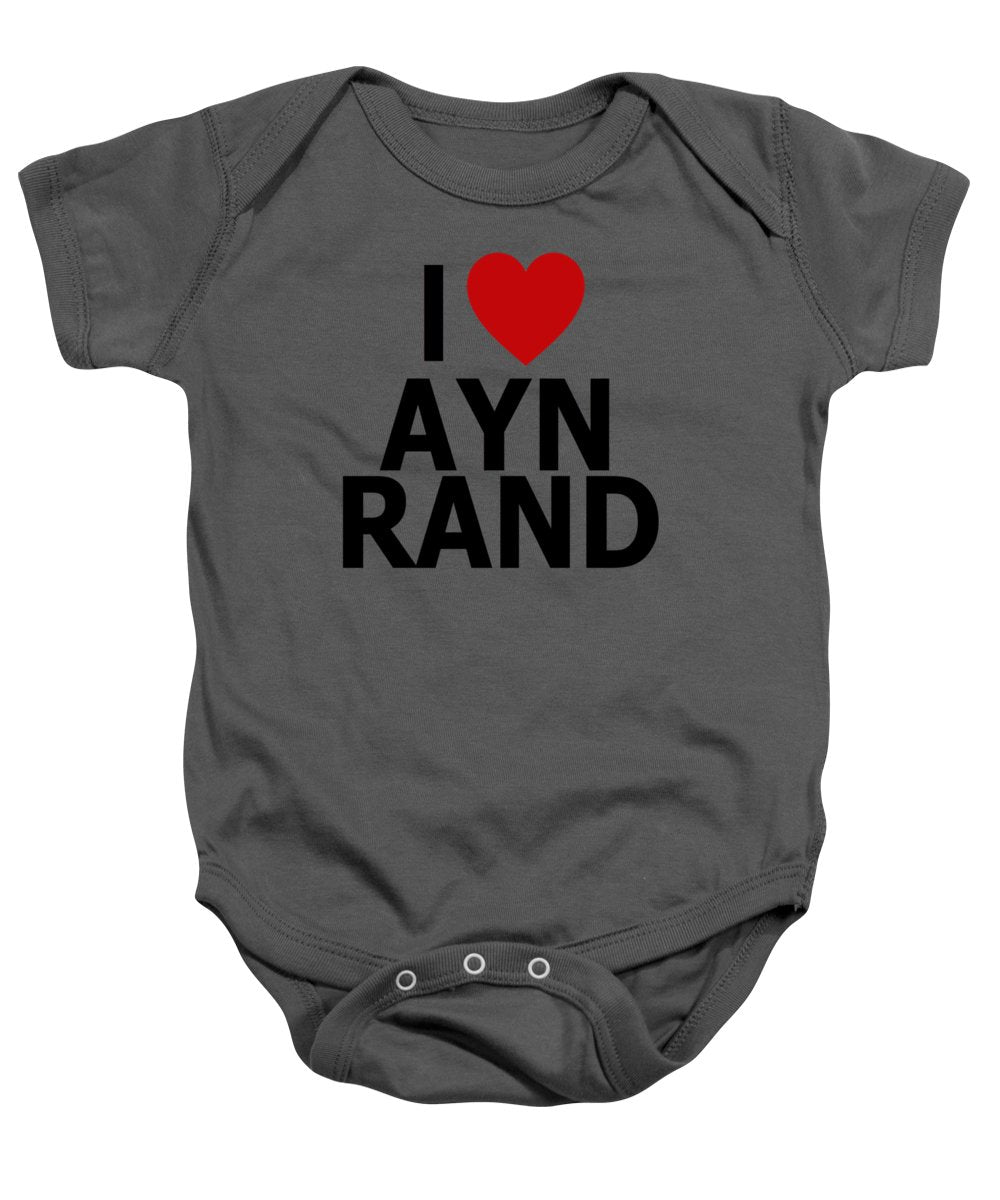 I Heart Ayn Rand - Baby Onesie