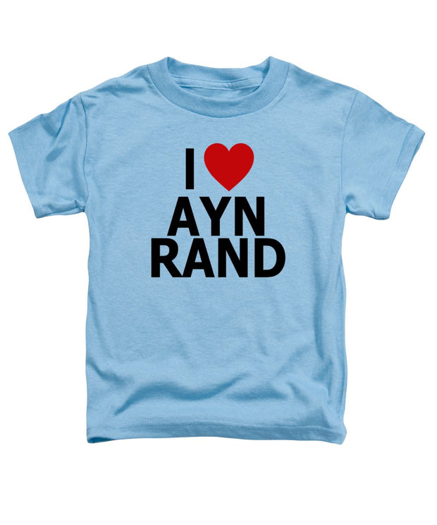 I Heart Ayn Rand - Toddler T-Shirt