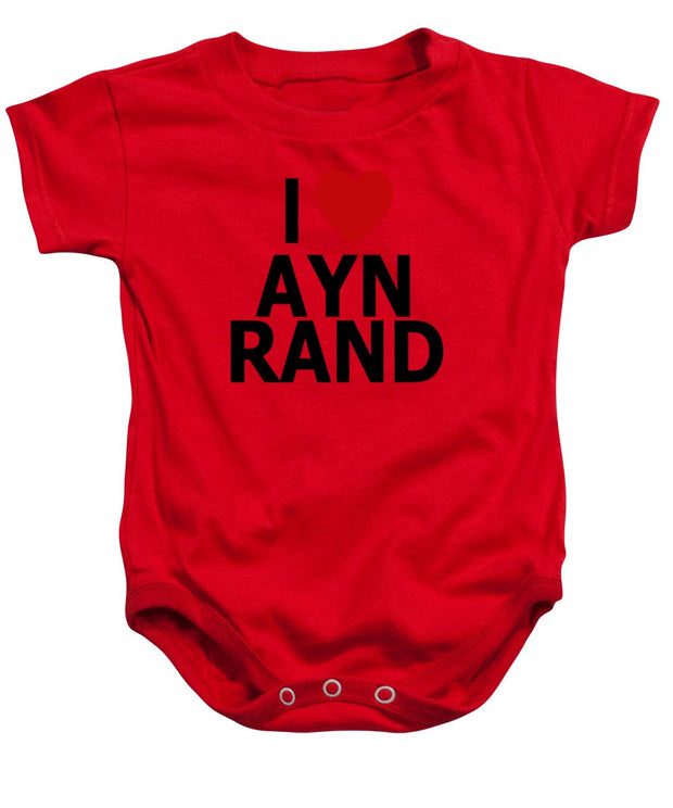 I Heart Ayn Rand - Baby Onesie