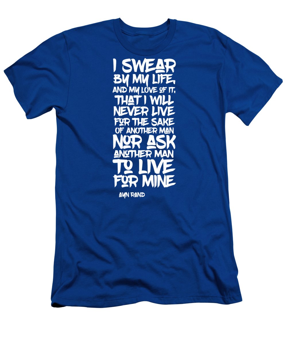 I Swear by My Life wht - T-Shirt
