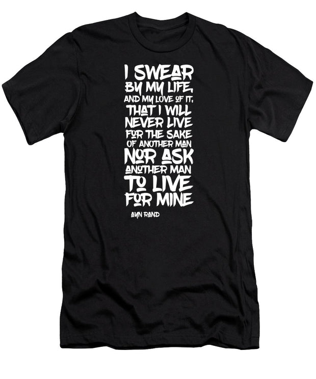 I Swear by My Life wht - T-Shirt