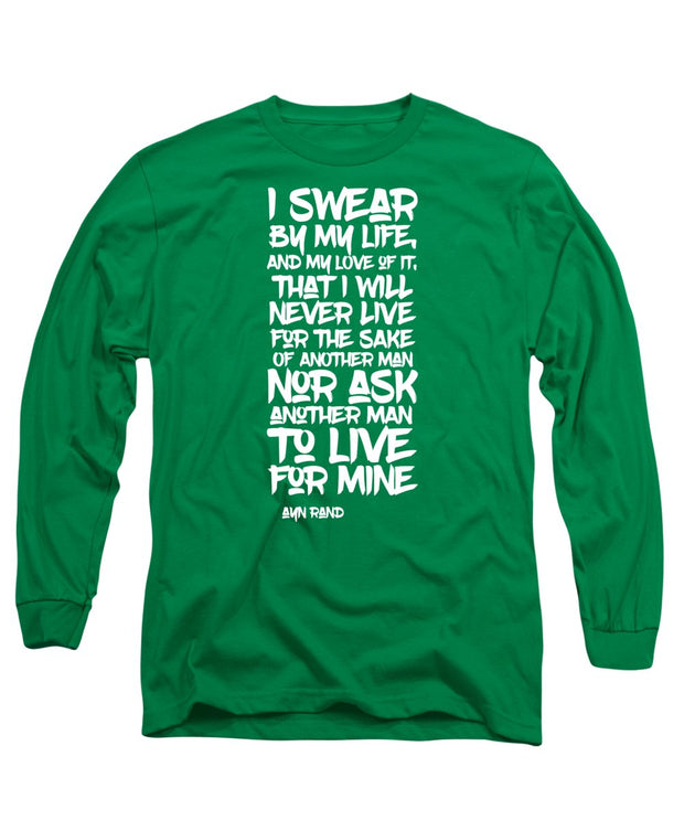 I Swear by My Life wht - Long Sleeve T-Shirt