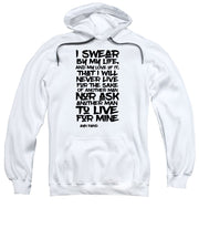 I Swear by My Life blk - Sweatshirt