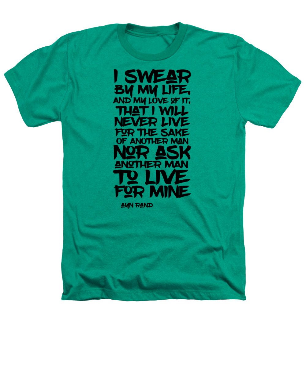 I Swear by My Life blk - Heathers T-Shirt