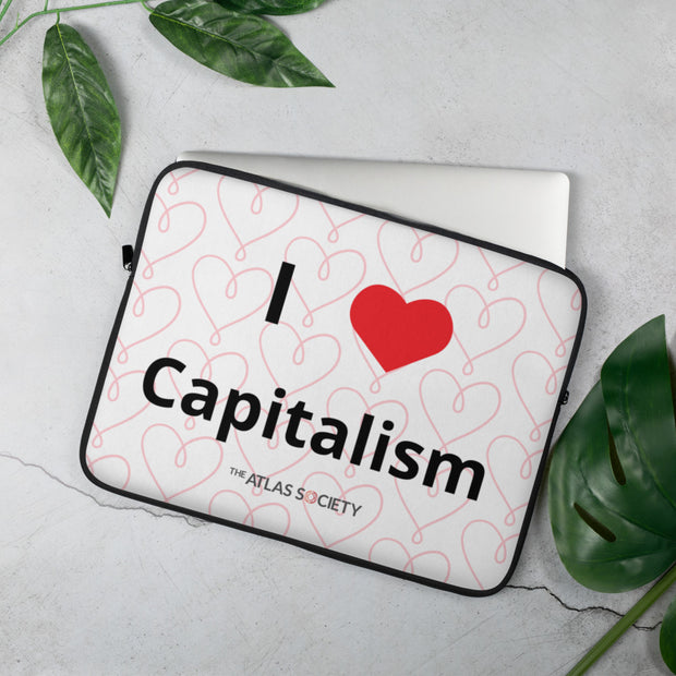 I Love Capitalism Laptop Sleeve