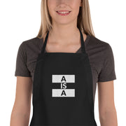 A is A Embroidered Apron
