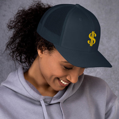 Money $ Trucker Hat