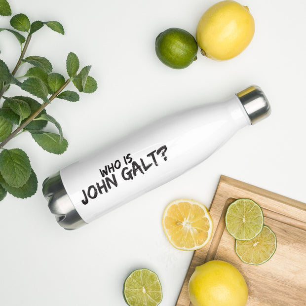 Who is John Galt Stainless Steel Water Bottle