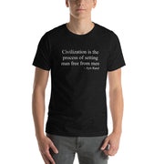 Setting Man Free from Men Quote T-Shirt