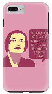 Who Is Going To Stop Me - Phone Case (Various Models)